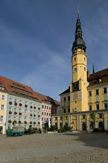 Tower of town hall, Bautzen, Saxony, Germany