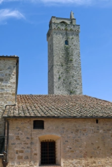 Images Dated 17th August 2012: Towers of San Gimignano, UNESCO World Heritage Site, San Gimignano, Siena, Tuscany