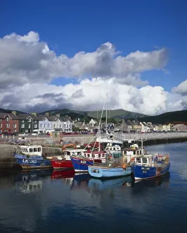 Dingle Prints: Town and Harbour, Dingle, County Kerry, Munster, Ireland