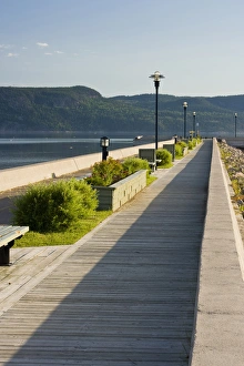 Images Dated 26th June 2005: The town of La Baie in Ville Saguenay