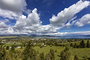 Polson Prints: Town of Polson, Montana, USA