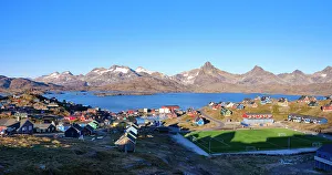 Sport Prints: Town Tasiilaq (formerly called Ammassalik), Kingdom of Denmark