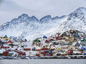 Town Tasiilaq (formerly called Ammassalik), Kingdom of Denmark