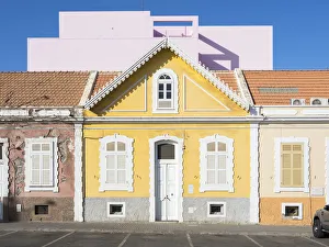 Traditional houses dating back to colonial times in Plato, Street Dr