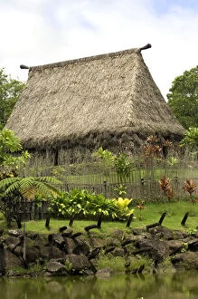 Traditional meeting house, Viti Levu, Fiji