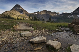 Images Dated 3rd August 2007: Trail, Waterton Glacier International Peace Park, USA - Canada