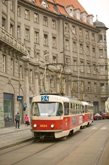 Images Dated 3rd May 2004: tram, Czech Republic, prague