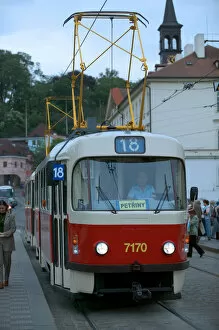 Images Dated 3rd May 2004: tram, Czech Republic, prague