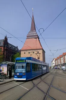 Images Dated 28th April 2004: tram, Rostock_Germany