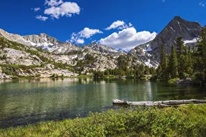 Hiking Prints: Treasure Lake, John Muir Wilderness, Sierra Nevada Mountains, California, USA