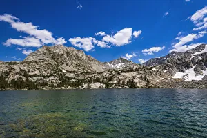 Treasure Lake under the Sierra Crest, John Muir Wilderness, Sierra Nevada Mountains