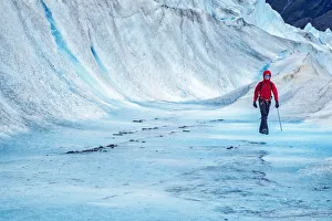 Trekking, Mendenhall Glacier, Juneau, Alaska