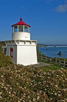 Navigation Prints: Trinidad Memorial Lighthouse, Trinidad, California, USA