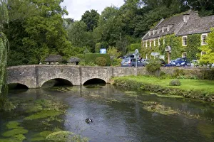 Cotswold Prints: Trout stream in