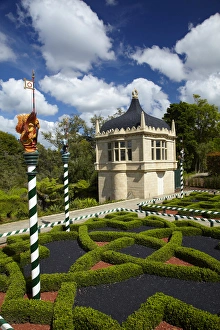 North Island Prints: Tudor Gardens, Hamilton Gardens, Hamilton, Waikato, North Island, New Zealand