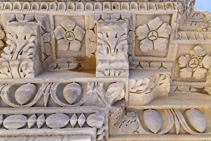 Roman Prints: Tunis, Tunisia. Roman ruins of the Baths of Antoninus in Carthage