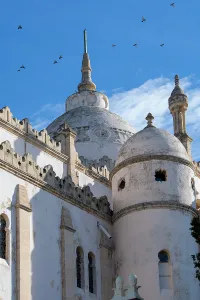 Tunisia Prints: Tunisia, Africa. An ancient mosque in Tunisia