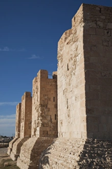 Images Dated 11th March 2010: Tunisia, Jerba Island, Houmt Souq, Borj Ghazi Mustapha, fort, built by the Aragonese