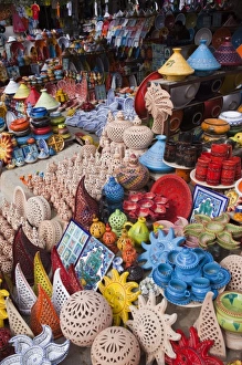 Jerba Island Prints: Tunisia, Jerba Island, Midoun, souvenirs