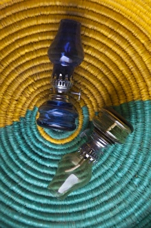 Images Dated 13th March 2010: Tunisia, Ksour Area, Ksar Haddada, souvenir lantern