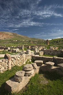 Ancient Site Prints: Tunisia, Northern Tunisia, Bulla Regia, ruins of underground Roman-era villas