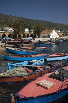 Northern Tunisia Prints: Tunisia, Northern Tunisia, Ghar el-Melh, small harbor