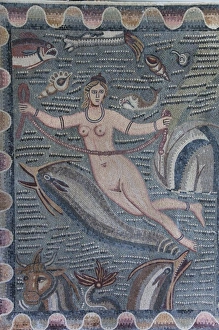 Tunisian Prints: Tunisia, Sidi Bou Said, souvenir mosaic