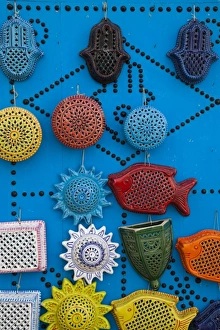 Tunisia, Sidi Bou Said, Tunisian souvenirs