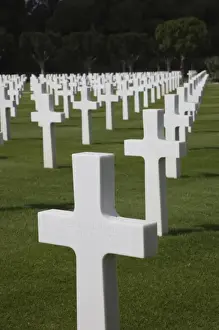 Images Dated 4th March 2010: Tunisia, Tunis, Carthage, US World War Two-era War Cemetery