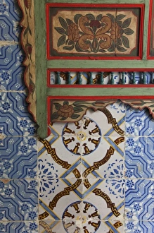 Images Dated 7th March 2010: Tunisia, Tunisian Central Coast, Sousse, Museum Dar Essid interior, 19th century
