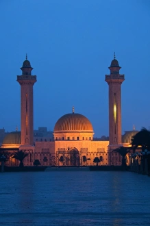 Tunisia, Tunisian Central Coast, Monastir, Mausoleum of HAbib Bourguiba, founder