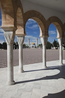 Tunisian Prints: Tunisia, Tunisian Central Coast, Monastir, Mausoleum of HAbib Bourguiba, founder