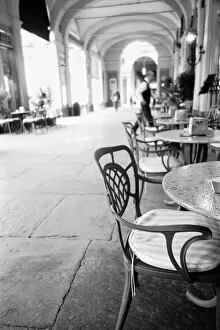 Cafe Tables and Chairs Gallery: Turin Italy, Cafe and Archway