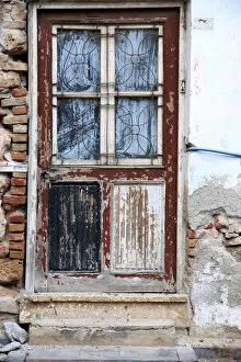 Turkey Collection: Turkey, Anatolia, Aspendos, window
