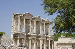 Pillar Prints: Turkey, Ephesus. Celsus Library, built in AD 114-117 by Tiberius for his father