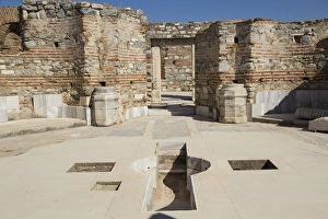Images Dated 25th September 2014: Turkey, Ephesus. Ruins of the Basilica of Saint John