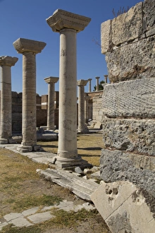 Images Dated 25th September 2014: Turkey, Ephesus. Ruins of the Basilica of Saint John
