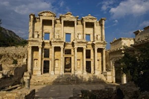 Images Dated 24th September 2005: Turkey Ephesus with the Ruins of Roman Times, Library