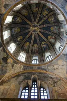 Byzantine Prints: Turkey, Istanbul. 3rd century Chora Monastery (aka Kariye Muzesi or Church of St