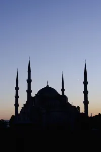 Blue Mosque Prints: Turkey, Istanbul. Blue Mosque (aka Sultan Ahmet I Camii)