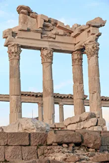 Images Dated 5th October 2015: Turkey, Izmir Province, Bergama, Pergamon. Ancient cultural center. UNESCO Heritage site