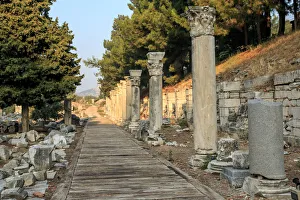 Images Dated 4th October 2015: Turkey, Izmir Province, Selcuk, ancient city Ephesus, ancient world center of travel