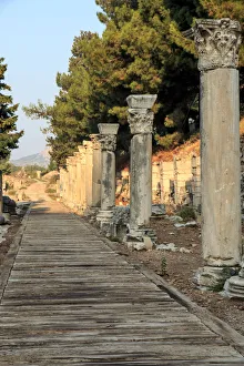 Images Dated 4th October 2015: Turkey, Izmir Province, Selcuk, ancient city Ephesus, ancient world center of travel
