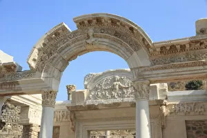 Turkey Collection: Turkey, Izmir Province, Selcuk, ancient city Ephesus, ancient world center of travel