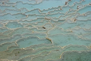 Images Dated 25th September 2005: Turkey Pammukkale with the Geological Formations of the Hotsprings