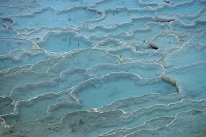 Images Dated 25th September 2005: Turkey Pammukkale with the Geological Formations of the Hotsprings