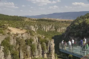 Turkey, Safranbolu. Incekaya observation platform just outside of Safranbolu