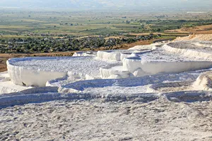 Images Dated 1st October 2015: Turkey, southwestern Turkey, Denizli Province, River Menderes valley, Pamukkale