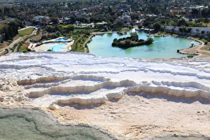 Images Dated 1st October 2015: Turkey, southwestern Turkey, Denizli Province, River Menderes valley, Pamukkale