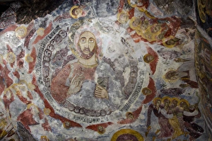 Mural Prints: Turkey, Trabzon. Sumela Monastery (aka St